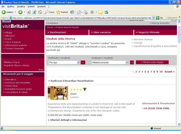Visit Britain screenshot