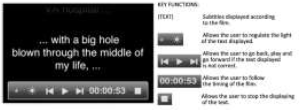 iPhone subtitles