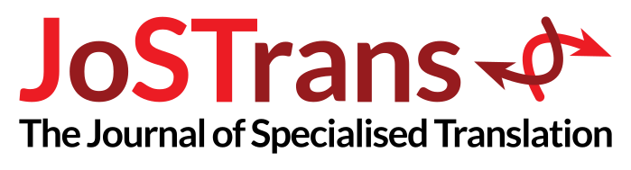 Logo: The Journal of Specialised Translation
